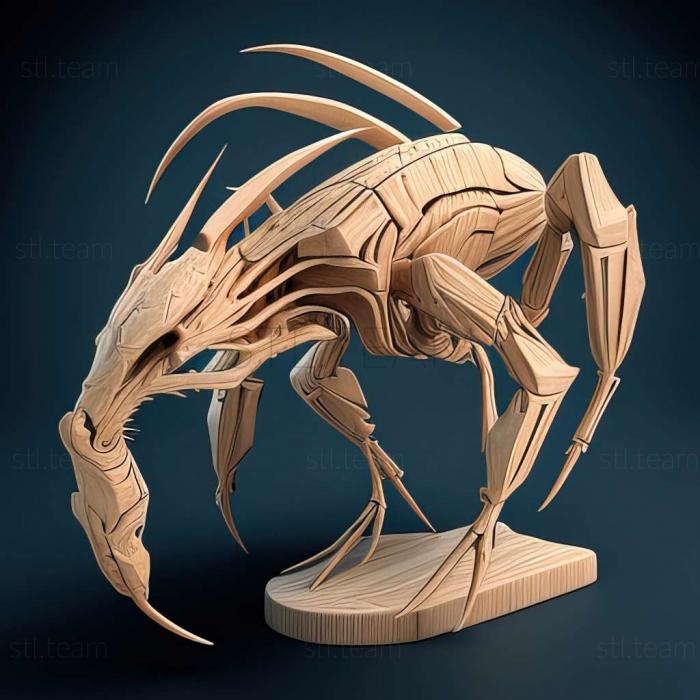 3D модель Protentomidae (STL)